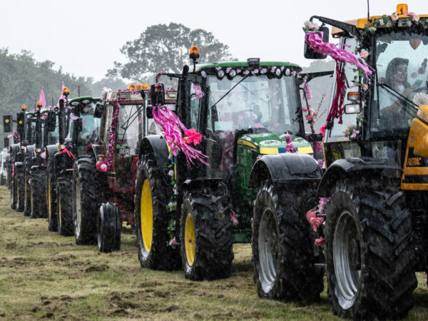 Almost 200 ladies mark 20th tractor road run