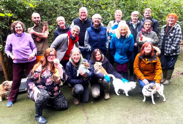 Stars visit Hallswood Animal Sanctuary